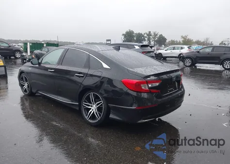 2021 Honda Accord Hybrid Touring из США, поврежденный, VIN 1HGCV3F9XMA013300